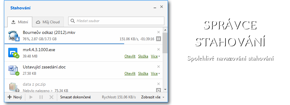 Náhled: Stahování
