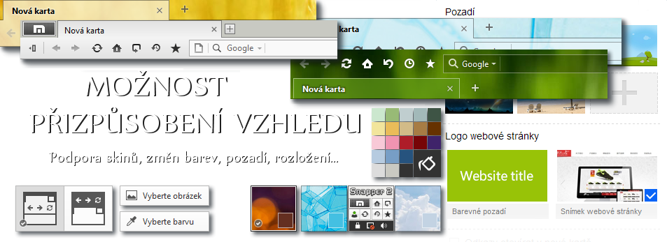 Náhled: Změna vzhledu